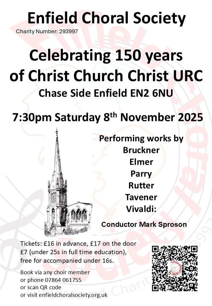 Enfield Choral Society Autumn Concert 2025
