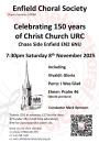 Enfield Choral Society Autumn Concert 2025